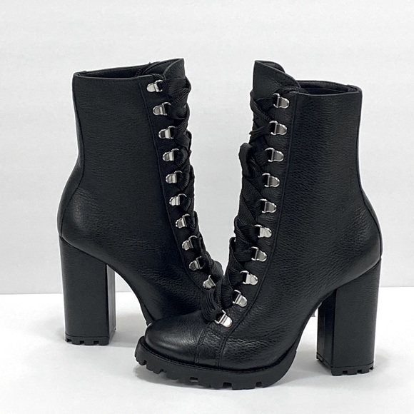 - NEW SCHUTZ  ZARA COMBAT  BOOTS - Picture 4 of 15